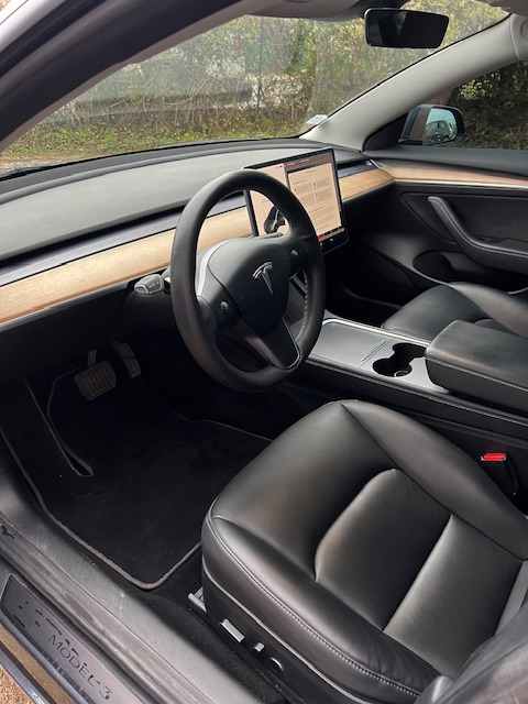 Nettoyage intérieur Tesla